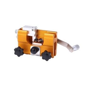 Chain saw chain sharpener fixture universal chain saw sharpener kit woodworking garden worker manual crank chain sharpener with electric saw