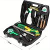 Garden Tools Set,18 Piecegarden Tools For Gardening,garden Tools For Digging, Gardening Hand Tools Set With Carrying Case