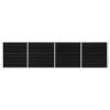 Raised Garden Bed 126"x15.7"x30.3" Galvanized Steel Anthracite