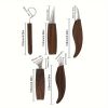 8pcs Wood Carving Set Garden Carving - Wood Carving Knife Set