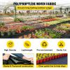 VEVOR 6.5FTx300FT Premium Weed Barrier Fabric Heavy Duty 3.2OZ, Woven Weed Control Fabric, High Permeability Good for Flower Bed
