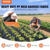 VEVOR 4FTx300FT Premium Heavy Duty Weed Barrier Landscape Fabric, 3.2OZ Woven Geotextile Fabric Under Gravel