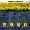 VEVOR 3FTx50FT Premium Weed Barrier Fabric Heavy Duty 5OZ, Woven Weed Control Fabric, High Permeability Good for Flower Bed