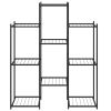 Flower Stand 32.7"x9.8"x39.4" Black Iron