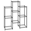 Flower Stand 32.7"x9.8"x39.4" Black Iron