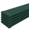 Garden Plant Stakes 30 pcs Green 59.1" Steel