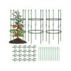 40"/60" Tall Plant Support Stands with Clips and Ties