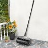Manual Lawn Aerator with Detachable Handle for Household
